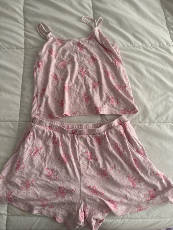 Roller Rabbit Other - Women’s Pink Printed Cami & Shorts Sleep Set